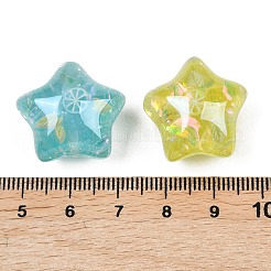 Светящиеся прозрачные шарики из смолы&nbsp;RESI-C070-08