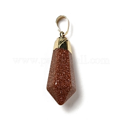 Synthetische Goldstone-Anhänger&nbsp;G-P474-02G-01