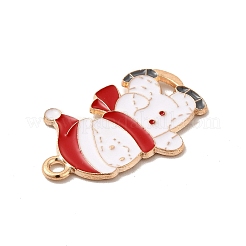 Noël alliage thème pendentifs émail&nbsp;ENAM-C010-01H