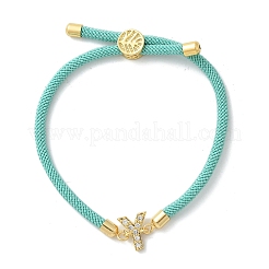 Регулируемые браслеты из нейлона X-BJEW-C096-01G-25