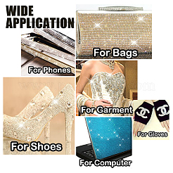 Самоклеющиеся стеклянные листы клея горного хрусталя RB-BC0001-03C