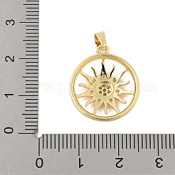 Латунные микро проложить кубического циркония подвески&nbsp;LS-KK-Z111-01G