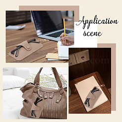 1шт прямоугольный футляр для очков из искусственной кожи&nbsp;AJEW-CN0005-50C