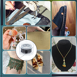 Воском хлопчатобумажная нить шнуры&nbsp;AJEW-WH0561-82G