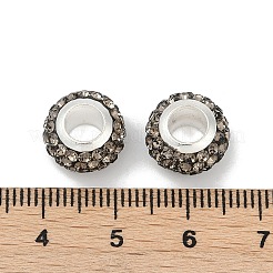 Сплав горный хрусталь глина паве бусины&nbsp;ALRI-D300-03S-09