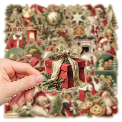 50 шт. рождественские водонепроницаемые наклейки из ПВХ PW-WG14AFA-01