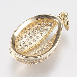 Латунные микро проложить кубического циркония подвески&nbsp;LS-KK-I614-067G2