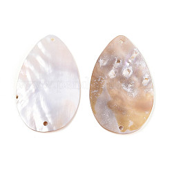 Подвески из натуральной пресноводной раковины SHEL-T020-38