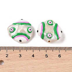 Natürliche Keshi-Perlen-Emaille-Perlen&nbsp;PEAR-G014-04E