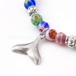 Очаровательные эластичные браслеты BJEW-JB05975