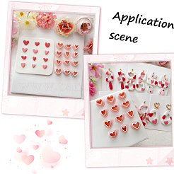 12шт 12 вида пластиковых глиняных прессованных форм&nbsp;DIY-WH20048-071