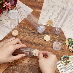 50 caja de plástico para guardar monedas&nbsp;AJEW-GA0010-08