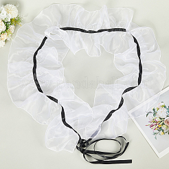 Накладные воротники женские из полиэстера AJEW-WH20048-83B