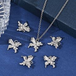 Shegrace Messing-Anhänger mit klarem Zirkonia-Pavé&nbsp;XGRQ4D319-654P