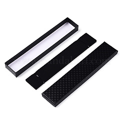 Шкатулки для ожерелья из фактурного картона с ромбами CBOX-T006-03A