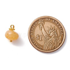 Подвески из натурального топаза из нефрита PALLOY-JF01092-03