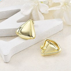 Латунные серьги-гвоздики для женщин&nbsp;EJEW-U035-07G