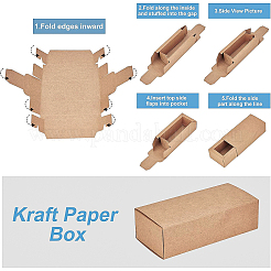 Boîtes en carton en papier&nbsp;CBOX-WH0003-16A-01