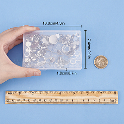 Kit de fabrication de bijoux demi-ronds à faire soi-même&nbsp;DIY-SC0018-24