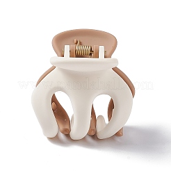 Двухцветные пластиковые заколки для волос с когтями&nbsp;LS-PHAR-F015-01D