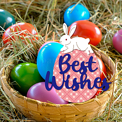 Ostern Thema Kohlenstoffstahl Stanzformen Schablonen&nbsp;DIY-WH0309-3445