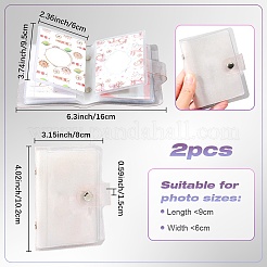 2 mini portafoto in PVC&nbsp;AJEW-SP0002-20A-06