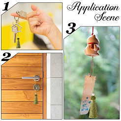 Полиэстер кисточкой подвески FIND-WH20031-12B