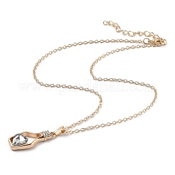Résine alliage pendentifs&nbsp;NJEW-B0003-01LG