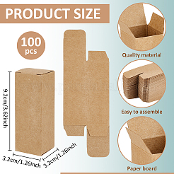 Geschenk-Aufbewahrungsboxen aus Kraftpapier&nbsp;CON-WH0089-210A-01