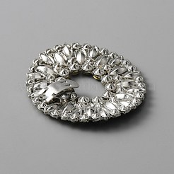 Legierung kristall strass schuhdekoration&nbsp;AJEW-WH0317-86P