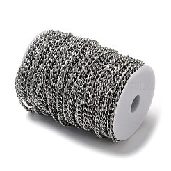 Оксидированные алюминиевые цепи с алмазной огранкой и гранеными бордюрами CHA-H001-16P