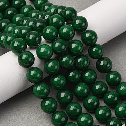 Естественный чирок нефрита круглые бусины пряди G-P070-09-10mm-01