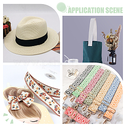 15 ярд 3-х цветной хлопковой ленты в этническом стиле OCOR-WR0001-21