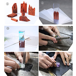 Remplissage de matériau de résine époxy bricolage&nbsp;DIY-X0293-90