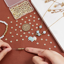 200 шт. Латунные дистанционные бусины&nbsp;KK-PH0005-76A