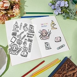 Пластиковые штампы&nbsp;DIY-WH20018-0352