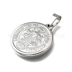 Pendentifs en acier inoxydable 304&nbsp;STAS-A053-24A-P