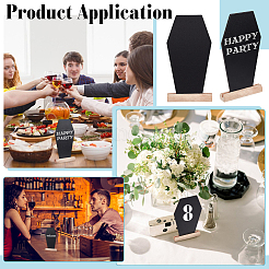 Деревянная мини-доска в форме гроба AJEW-WH0567-61