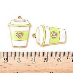 Подвески из нержавеющей стали 304 с эмалью&nbsp;STAS-I346-07G-02