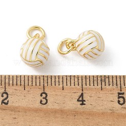 Латунь эмаль подвески&nbsp;X-KK-P294-38G-02