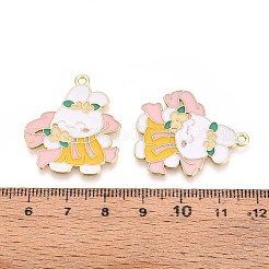 Подвески из эмали и сплава ENAM-T022-62E