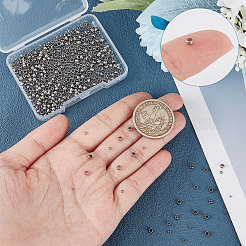 800 шт. 4 стиля 304 нержавеющая сталь разделительные бусины STAS-BBC0001-37P