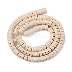 Синтетических нитей бирюзовые бусы TURQ-G110-5x3mm-11