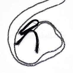 Немагнитные нити шарик синтетический гематит G-G914-2mm-33