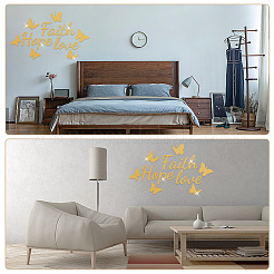 Акриловые настенные наклейки&nbsp;DIY-WH20013-60B