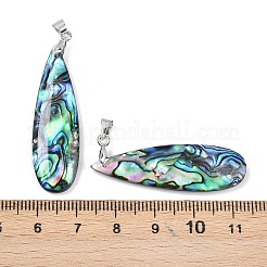 Природные пауа оболочки подвески&nbsp;KK-C135-05B