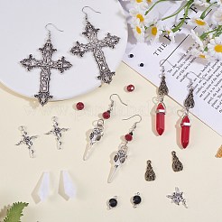 Набор для изготовления готических сережек своими руками DIY-SZ0009-44