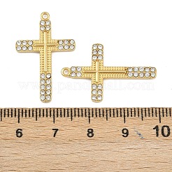 Подвески из нержавеющей стали 304 со стразами STAS-P419-11G-02