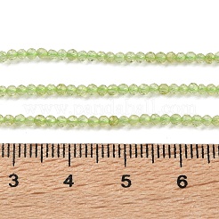 Peridoto natural hebras de cuentas&nbsp;G-P603-C-2mm-01