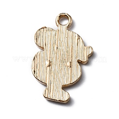 Подвески из эмали и сплава ENAM-WH0065-23KCG-02